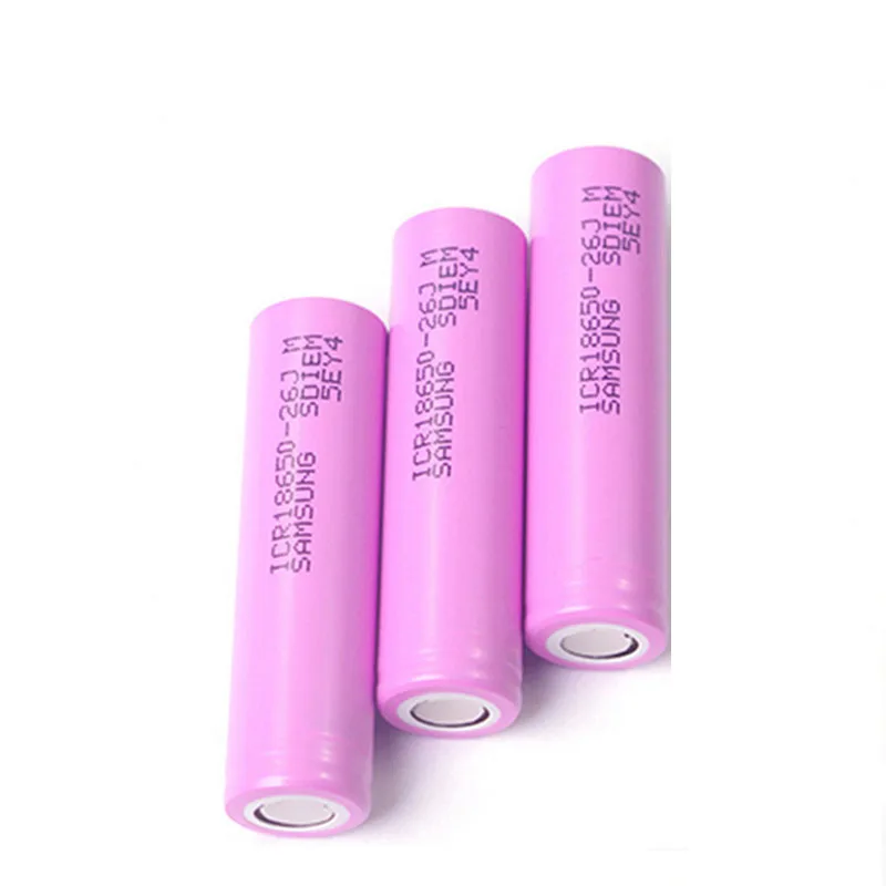 18650 battery pack 2600mah 18650 liuthium battery 18650 batteries li-ion rechargeable3.7V  2600mah
