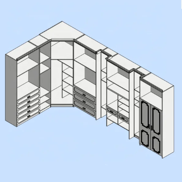 Простое и удобное программное обеспечение для дизайна мебели, простой дизайн