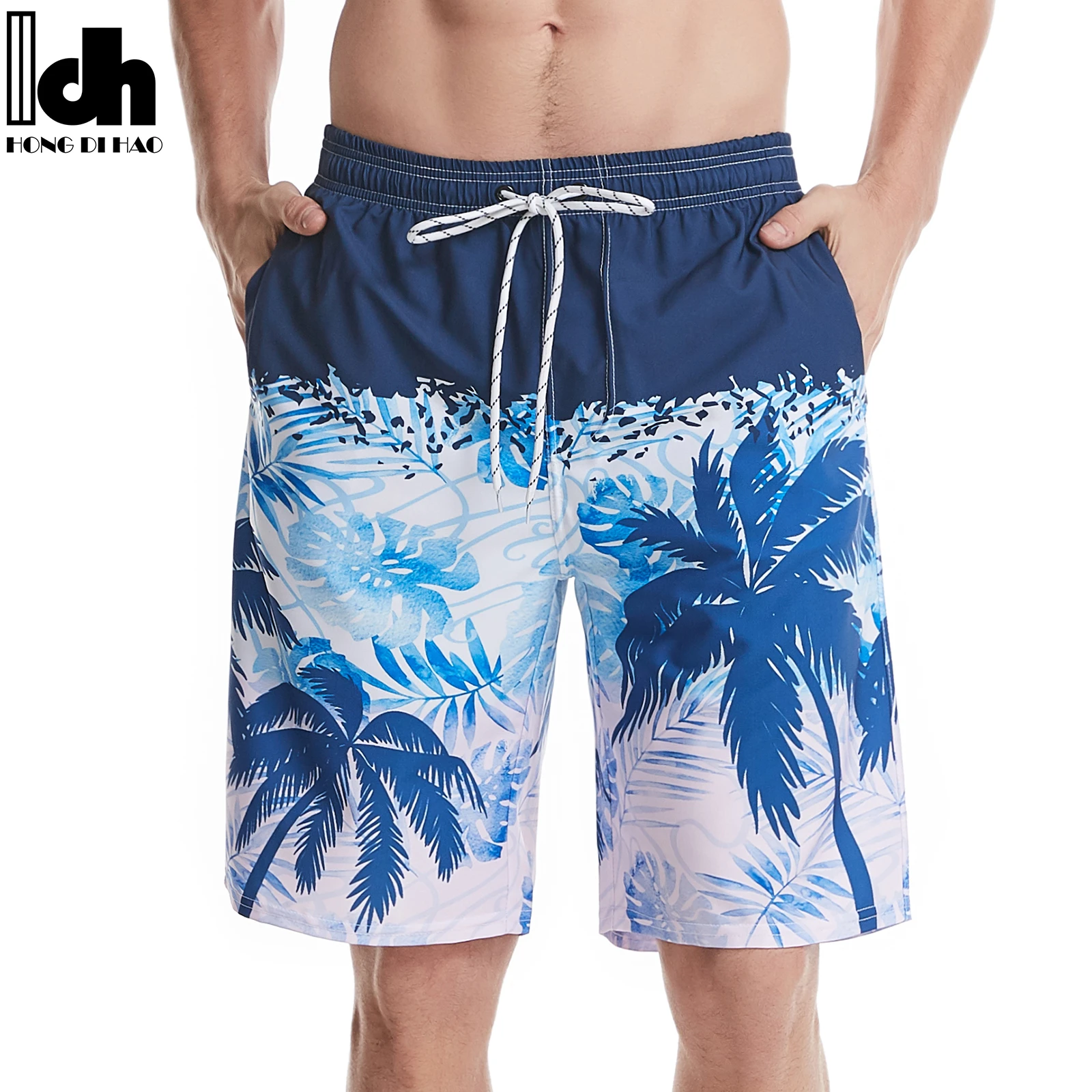 OEM customize swimsuit manufacturer supply man glory print swim trunks beach short for man