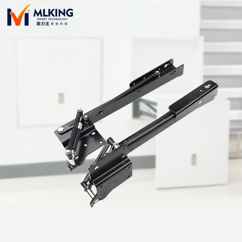 Hidden Folded Stool Chair Hinges Stool Mechanism Hardware for Shoes Cabinet