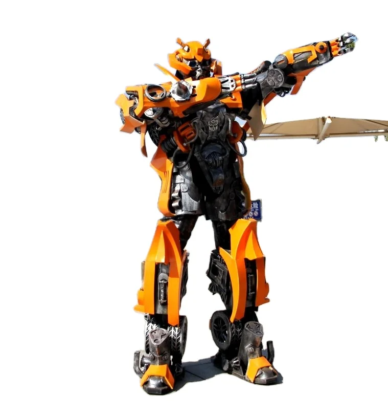 Outdoor park shopping mall Robot clothes Walking Transformers clothes for sale