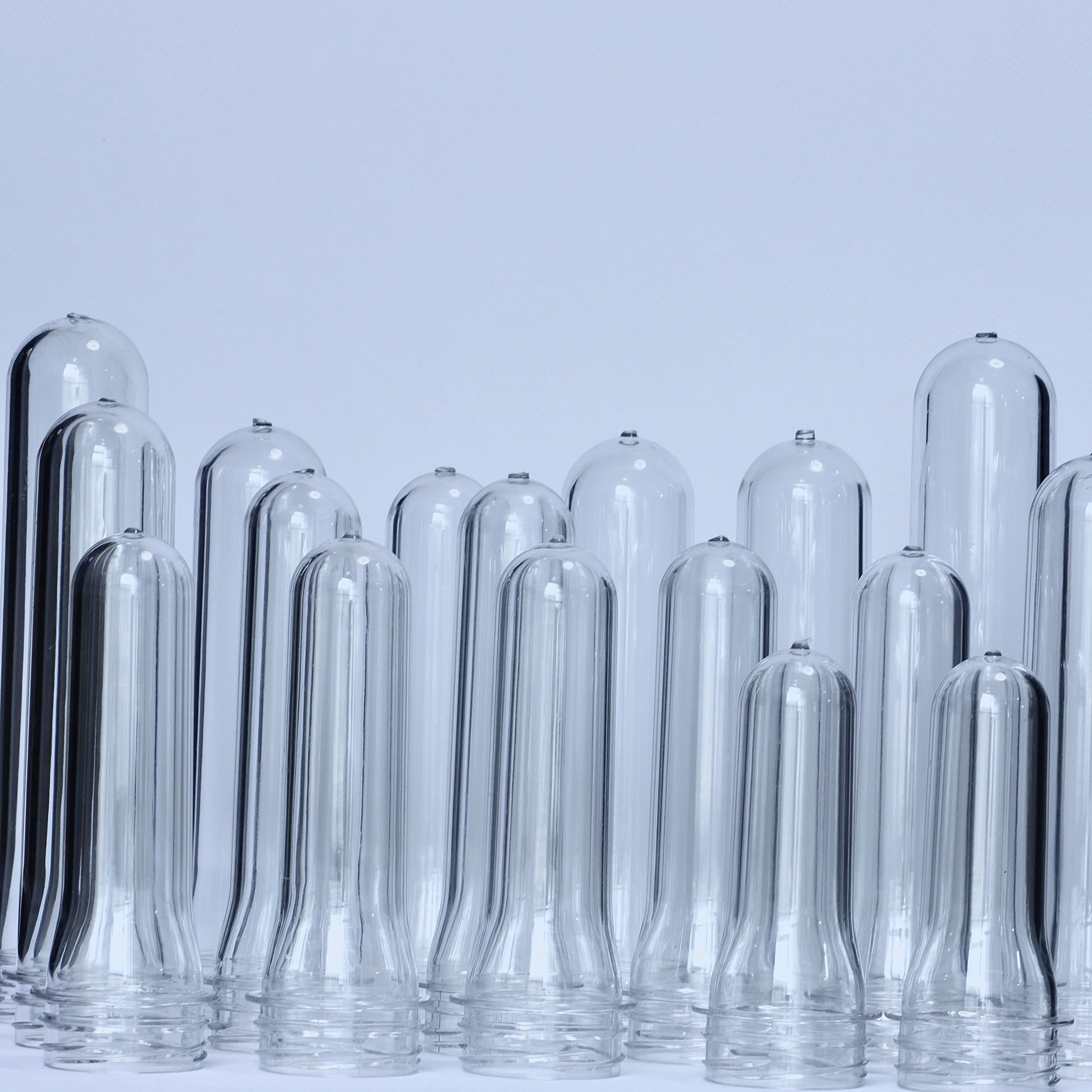 Factory Price 1 Liter Plastic Bottles 30g 32g Water Bottles Containers Tube 38mm 3 Start PET Plastic Bottle Preform With Lids