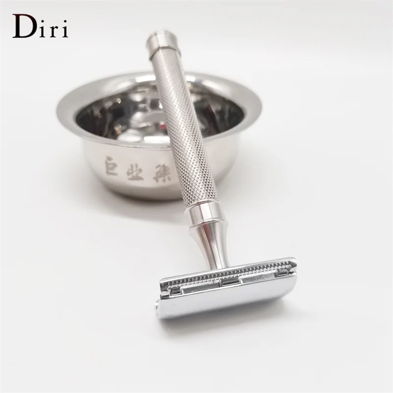 Diri Sweden Twin Blade Shaving Razor High Performance OEM Metal Handle Shaving Razor For male