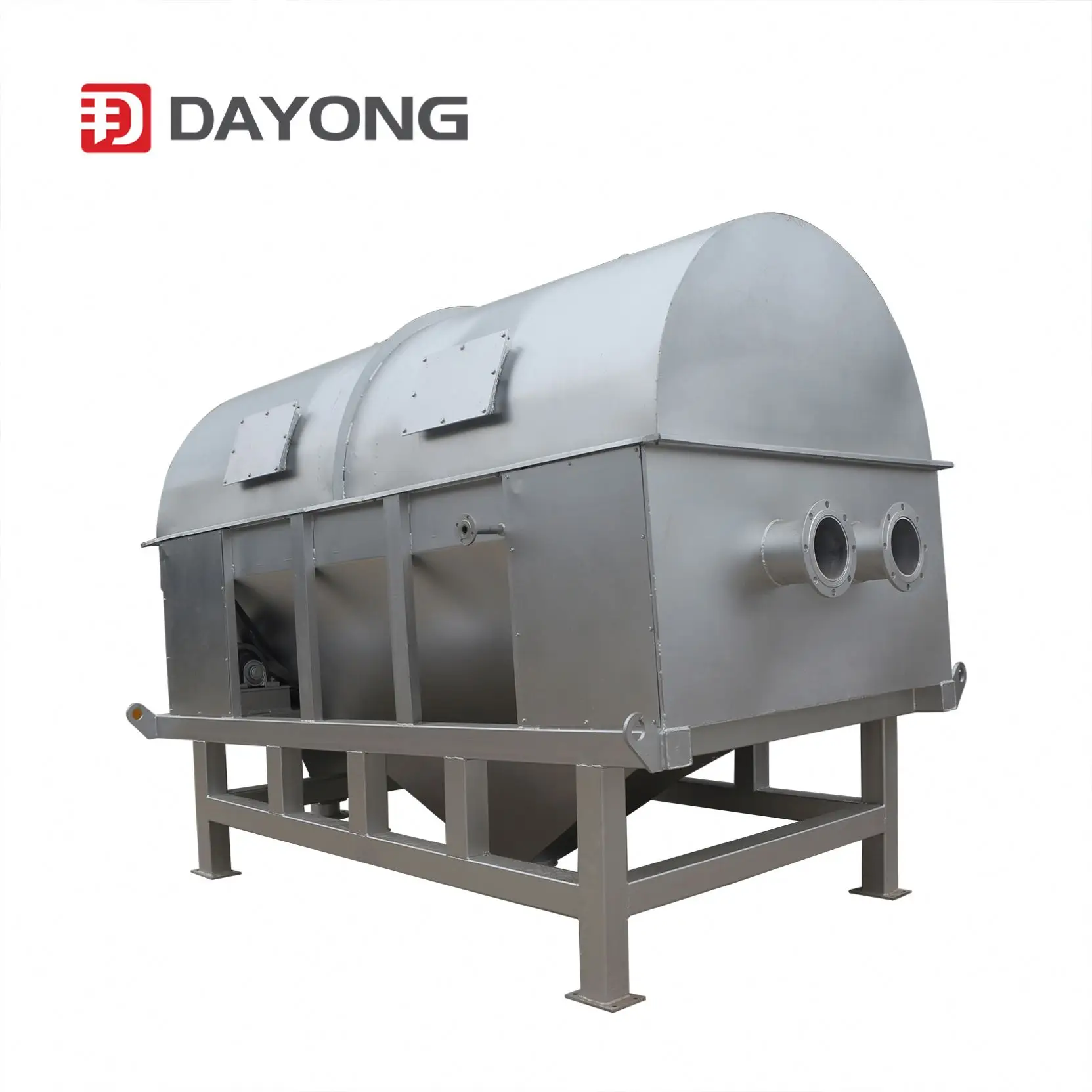 Garbage Recycling Plant Rotary Screener Waste Trommel Screen