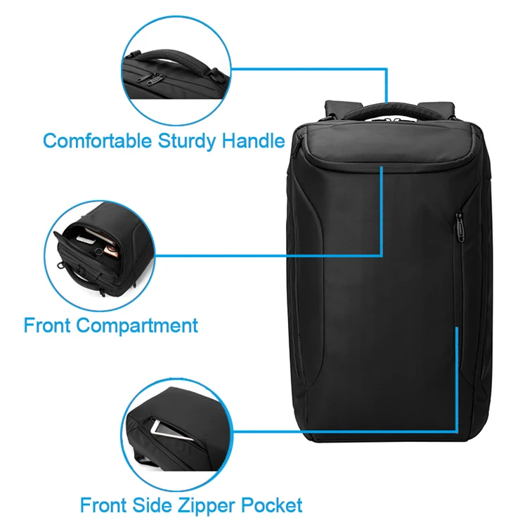 Juni multifunctional waterproof men anti-theft bagpack business bag computer backpacks anti theft laptop back pack