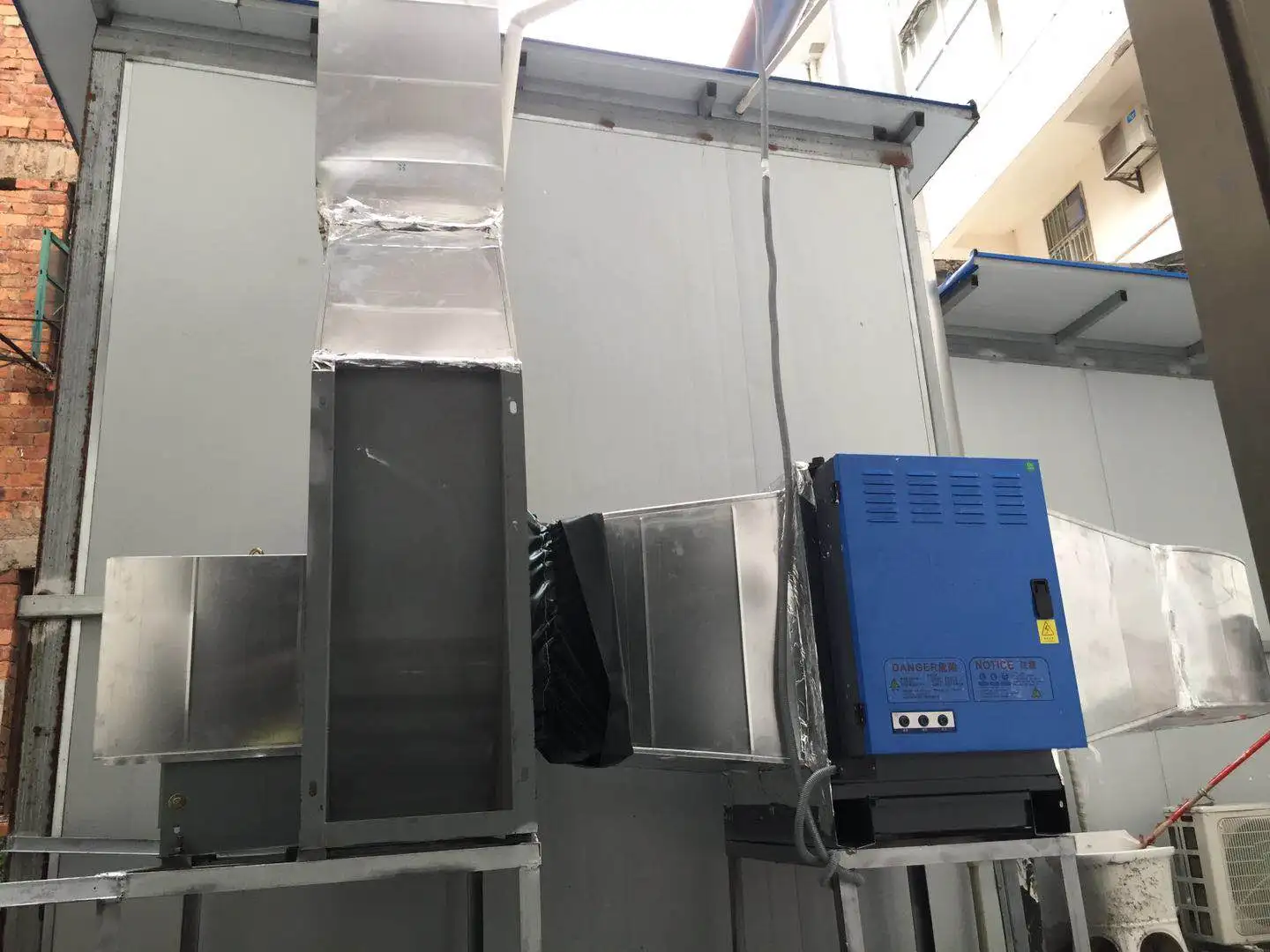 2kg smoke afterburner coffee roaster smoke filter esp electrostatic precipetator