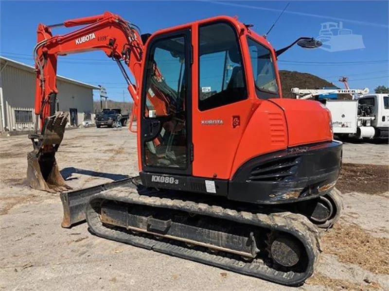 Second hand Kubota 80 90 Japanese  mini digger Japan 8 9 ton  KX080  KX151 price Crawler used Excavator For Sale