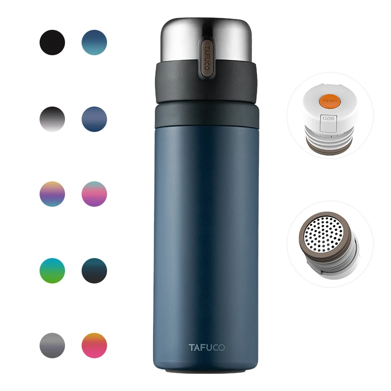 
750ml new design stainless steel vacuum insulation water bottle drink flask with strape 