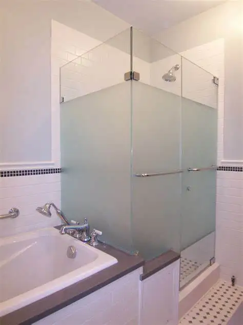 6/8/10mm Bathroom Glass Shower Doors Double Door Sliding Bathroom Shower Screen
