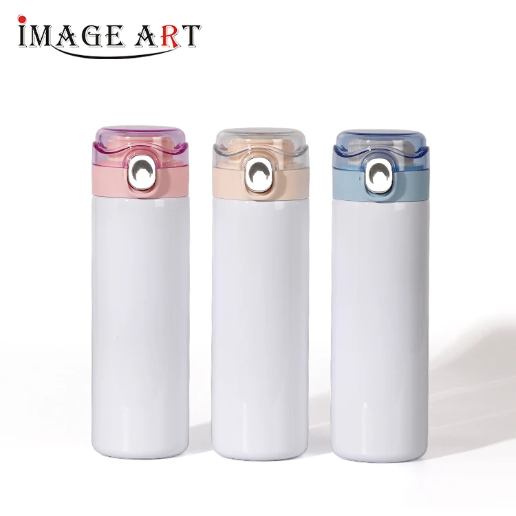 Pea thermos water bottle Round bottom stainless steel vacuum Flask for sublimation