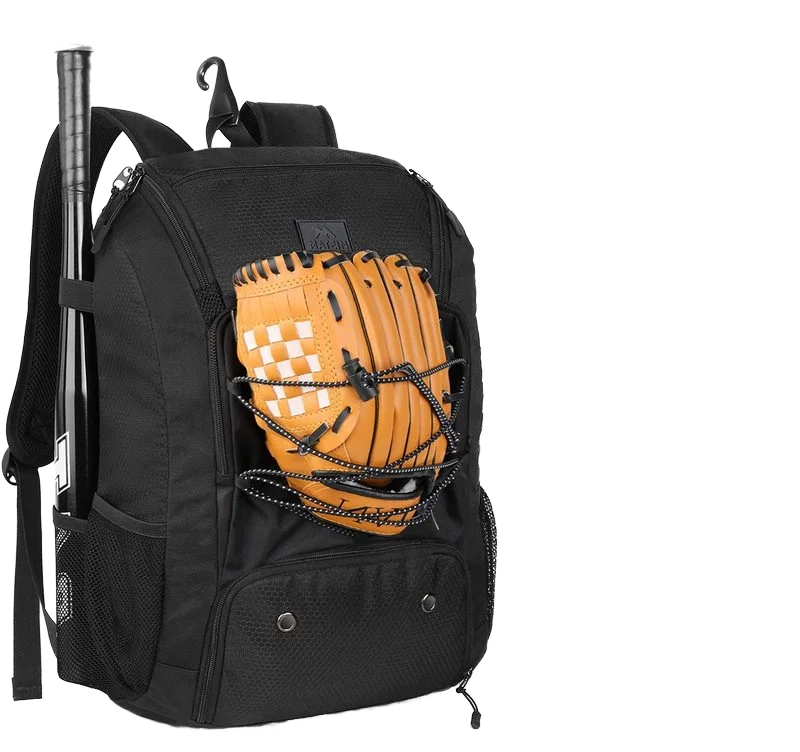 Lightweight Basketball Bag with Fence Hook Hold, Top Selling Sports With Shoes Compartment Softball Bag with Shoes Compartment