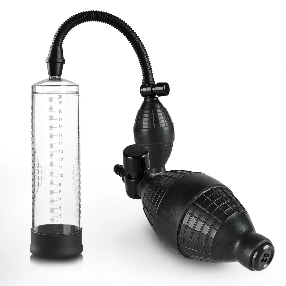 Vacuum Penis Enlargement Pump Elastic Negative Pressure Ball for Men