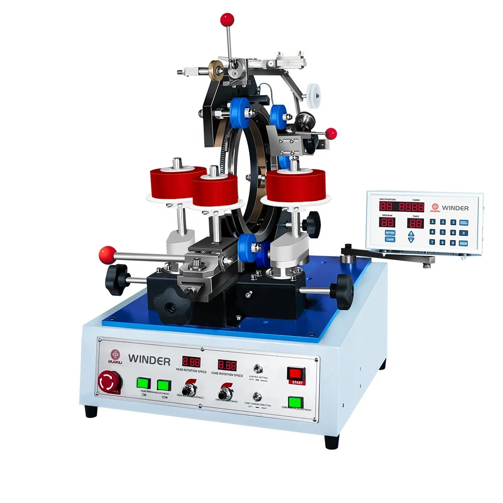 Adopt winding gear transmission system to ensure stable and consistent winding process gear type winding machine