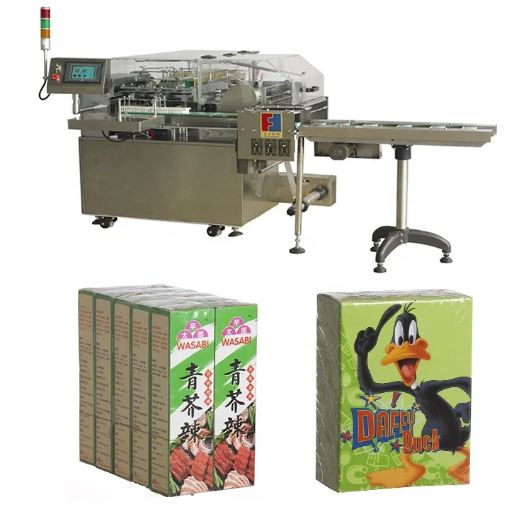 Black Tea Box Cellophane Packaging Machine Perfume Boxes Cellophane Wrapping Machine