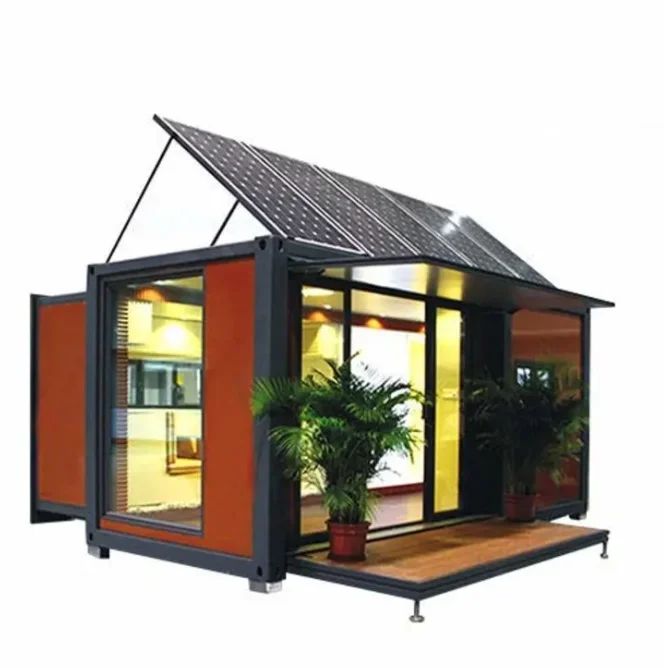 40ft folding expandable house prefabricated foldable house with 3 bedrooms
