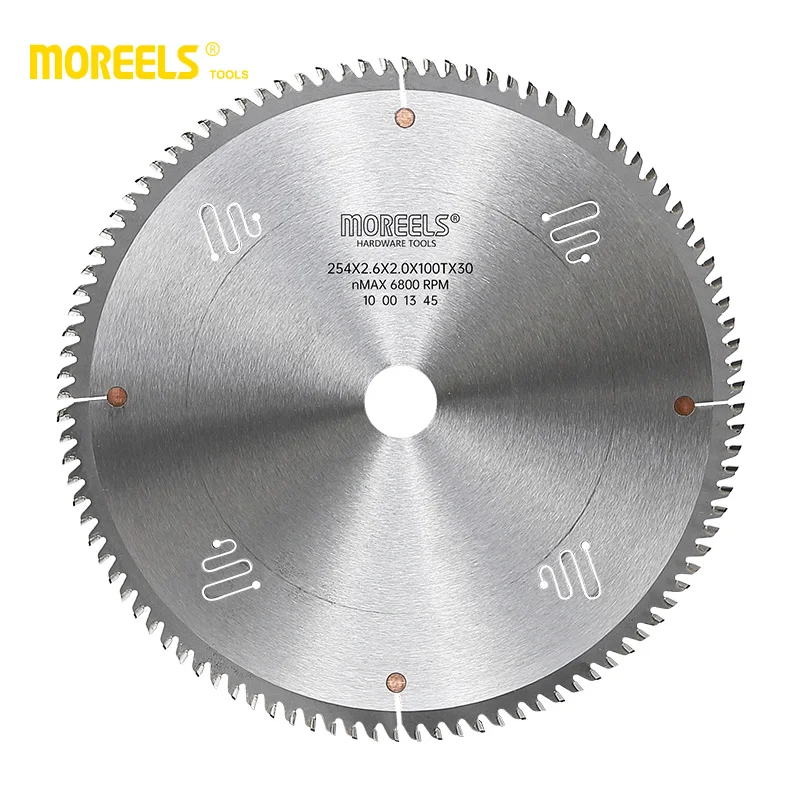 254x2.6x2.0x100Tx25.4 Saw Blade Aluminum Tungsten Carbide Tipped Circular Saw blade Aluminum and Metal Cutting