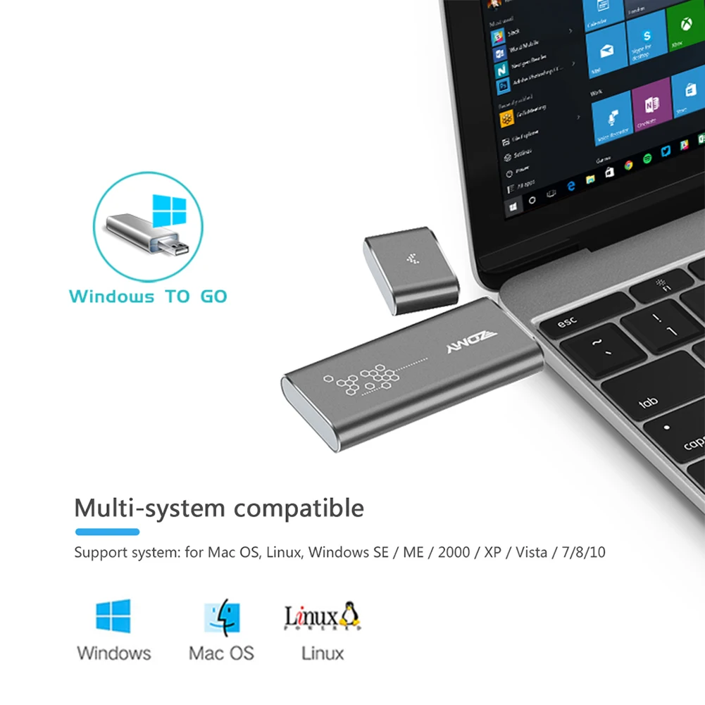 
M.2 ngff SSD Case M2 SATA to USB 3.0 Mini Adapter Aluminum 5Gbps B-Key Hard Drive Enclosure Portable External Case for 2230 2242 