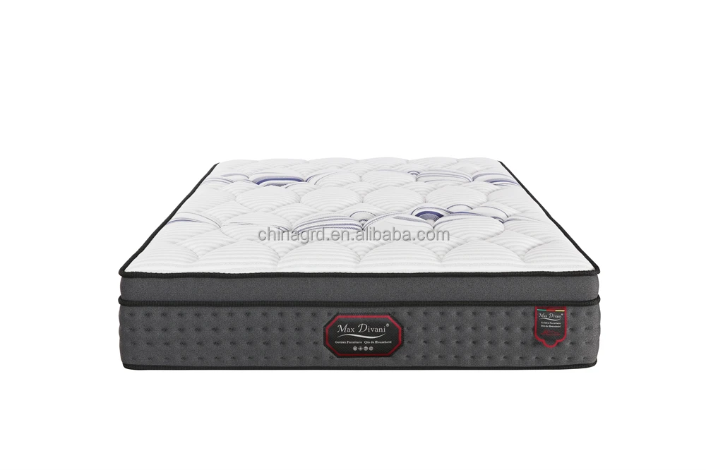 Factory Custom Hypo-allergenic Compressed Hotel Hybrid Latex Cooling Gel Memory Foam Bonnell Pocket Spring Bed Mattress In A Box