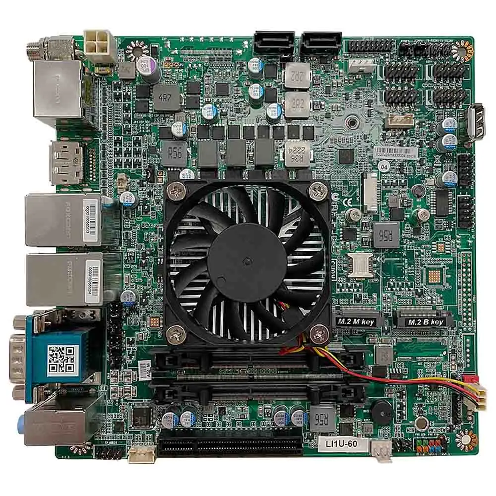 LI1U-60 AMD Ryzen Embedded R1000, до 3 независимых 4K дисплеев H.265, Encode и Decode ECO-design для EuP/ErP