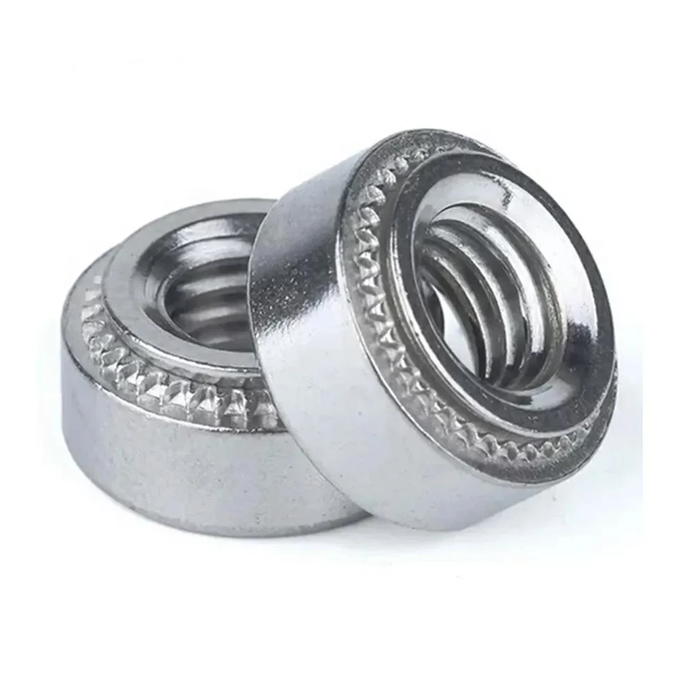 Clinching nut steel bolt and nut fasteners high quality stainless steel zinc oxide