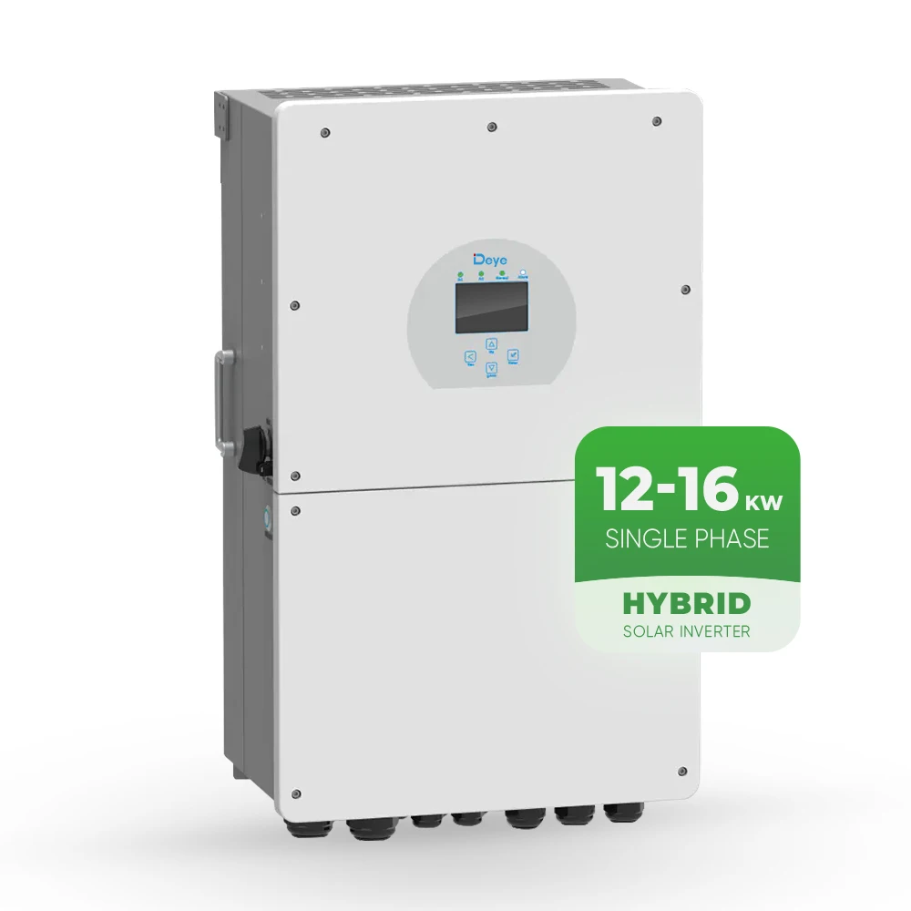 Deye Technology Wholesale Price Hybrid Inverter 8Kw 10Kw 12Kw 16Kw 20Kw Solar Power on Off Grid Solar Inverters