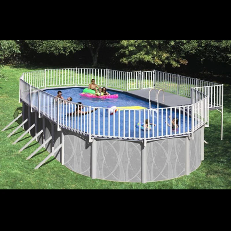 
Norland tempory swimming pool baby barrier security portable pool safety fence with weight 