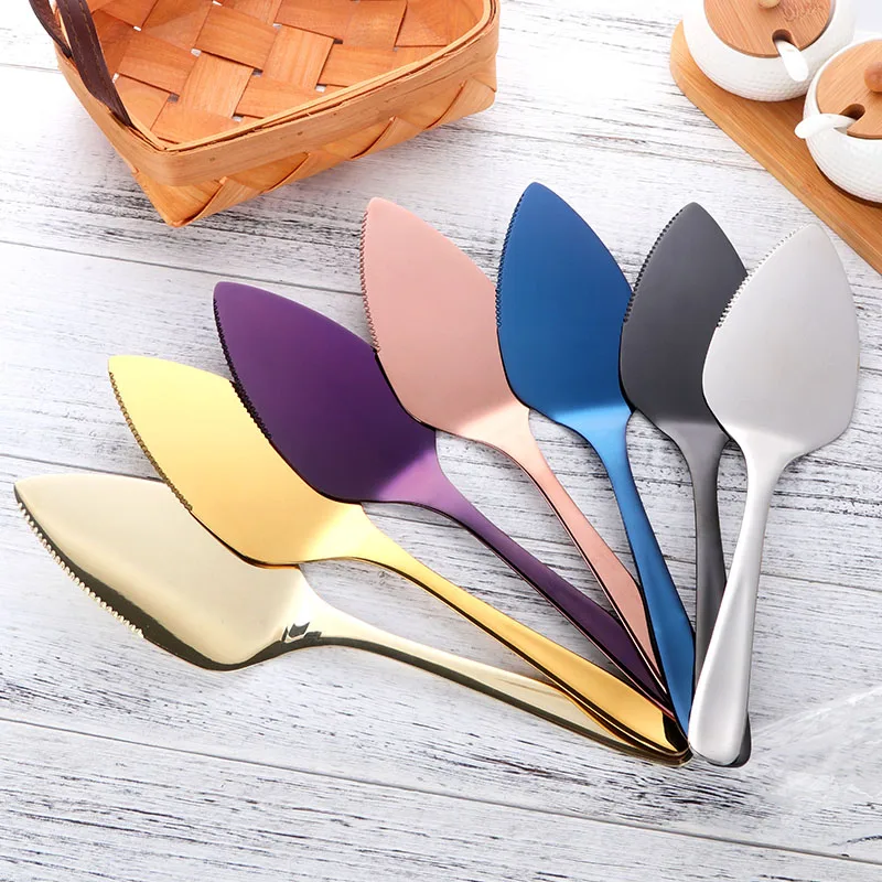 Stainless steel bakeware pizza cutter Server Cake Tools Knife shovel