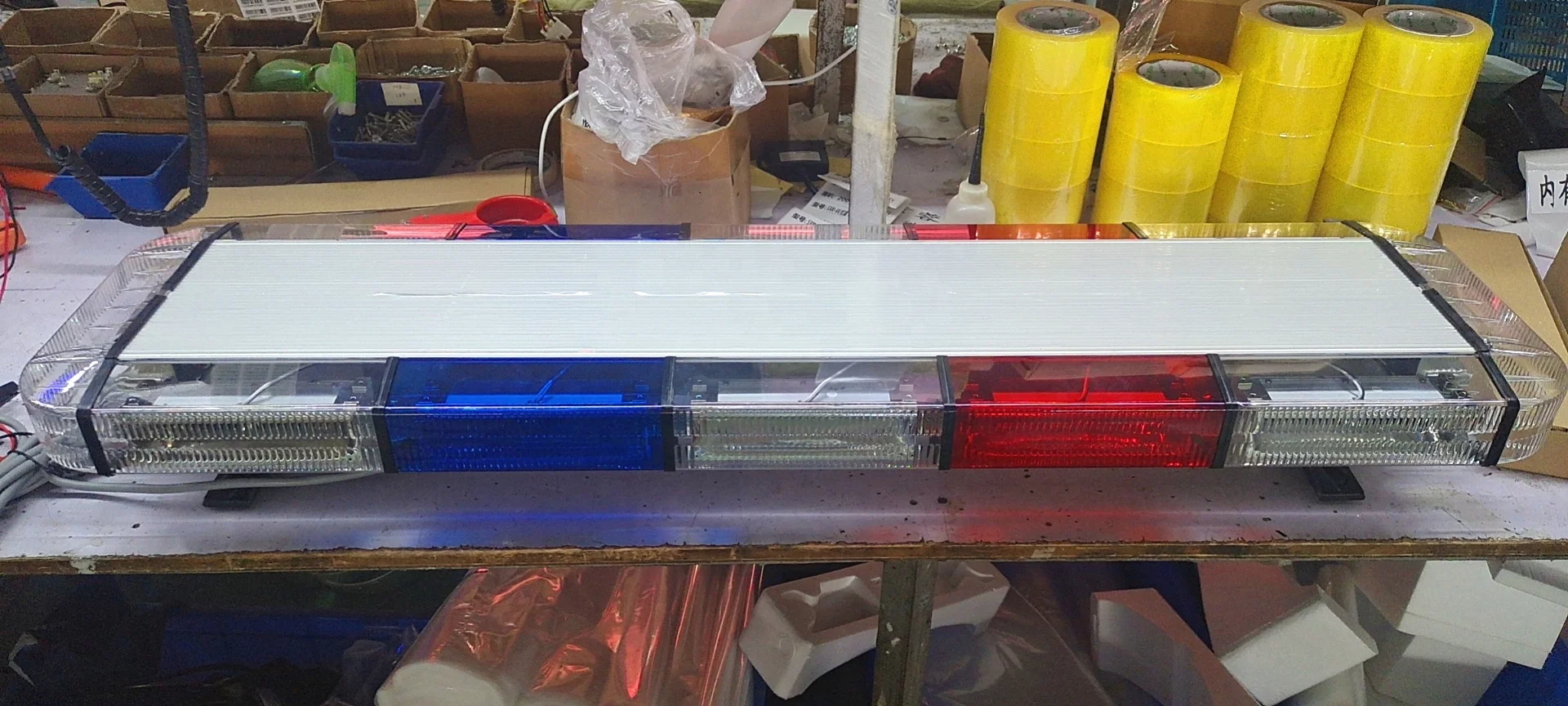 High bright 3 watt led Firefighter ambulance light bar emergency vehicle warning light bar car strobe bar light beacon blinker