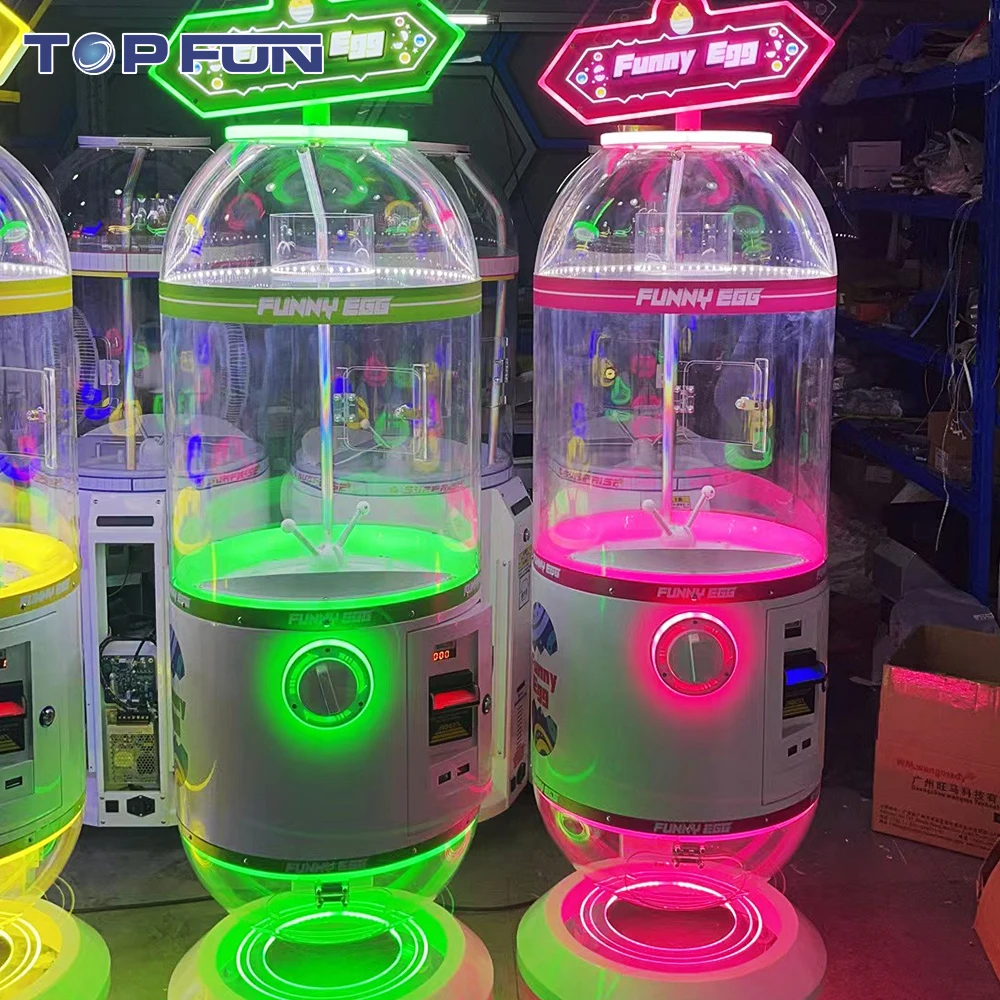 High Quality Gaming Equipment Capsule Gashapon Vending Machine Coin Operated Capsule Toy Gashapon Machine