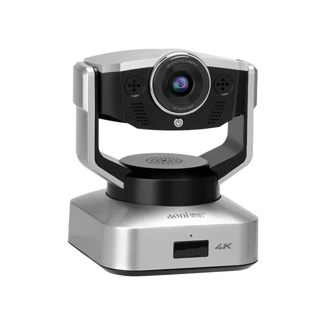 
aoni C3000 ultra 4K 5x digital zoom PTZ rotation online live video conference camera with remote control 