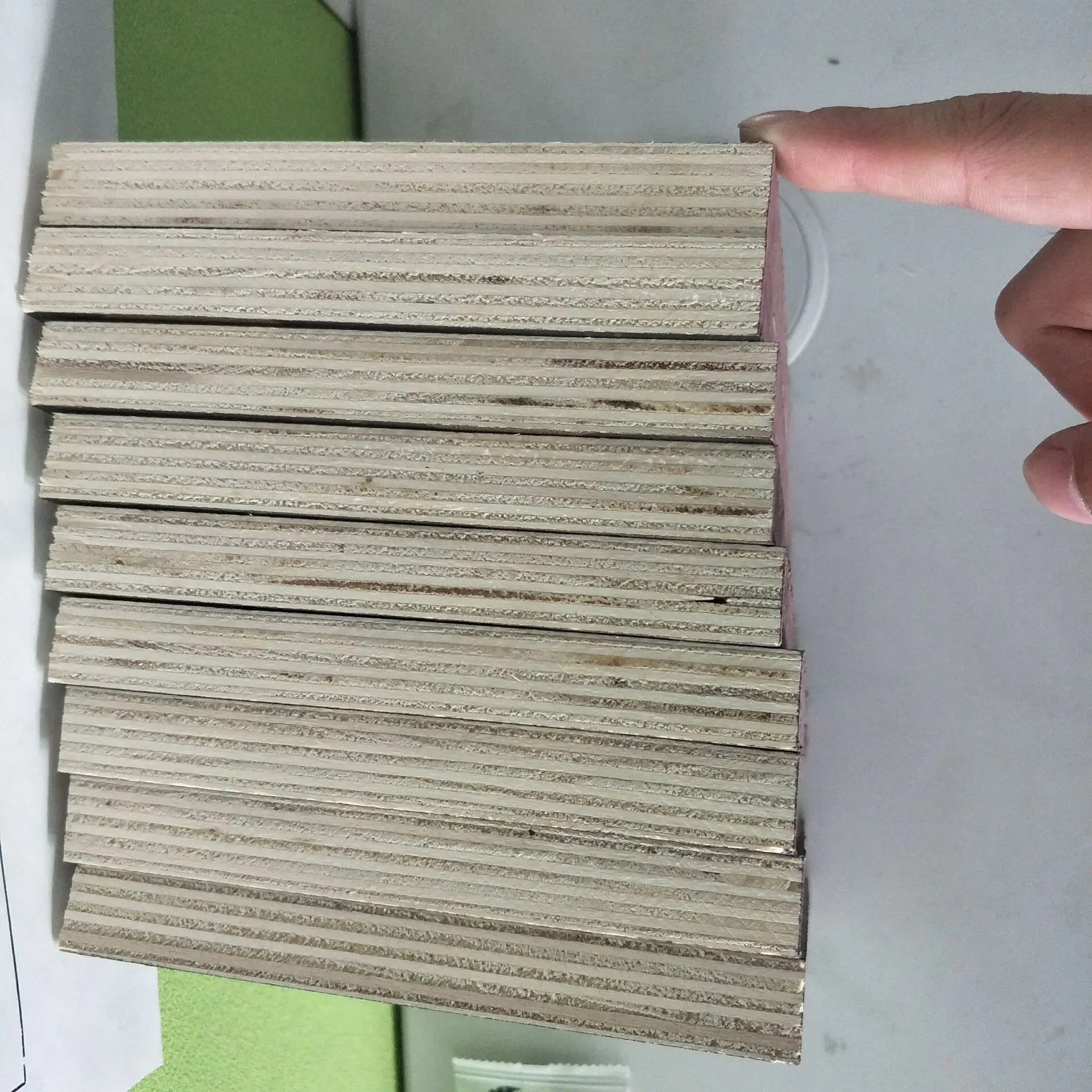 Full Poplar Two Times Hot-Press Film Faced Plywood / Marine Plywood for Building