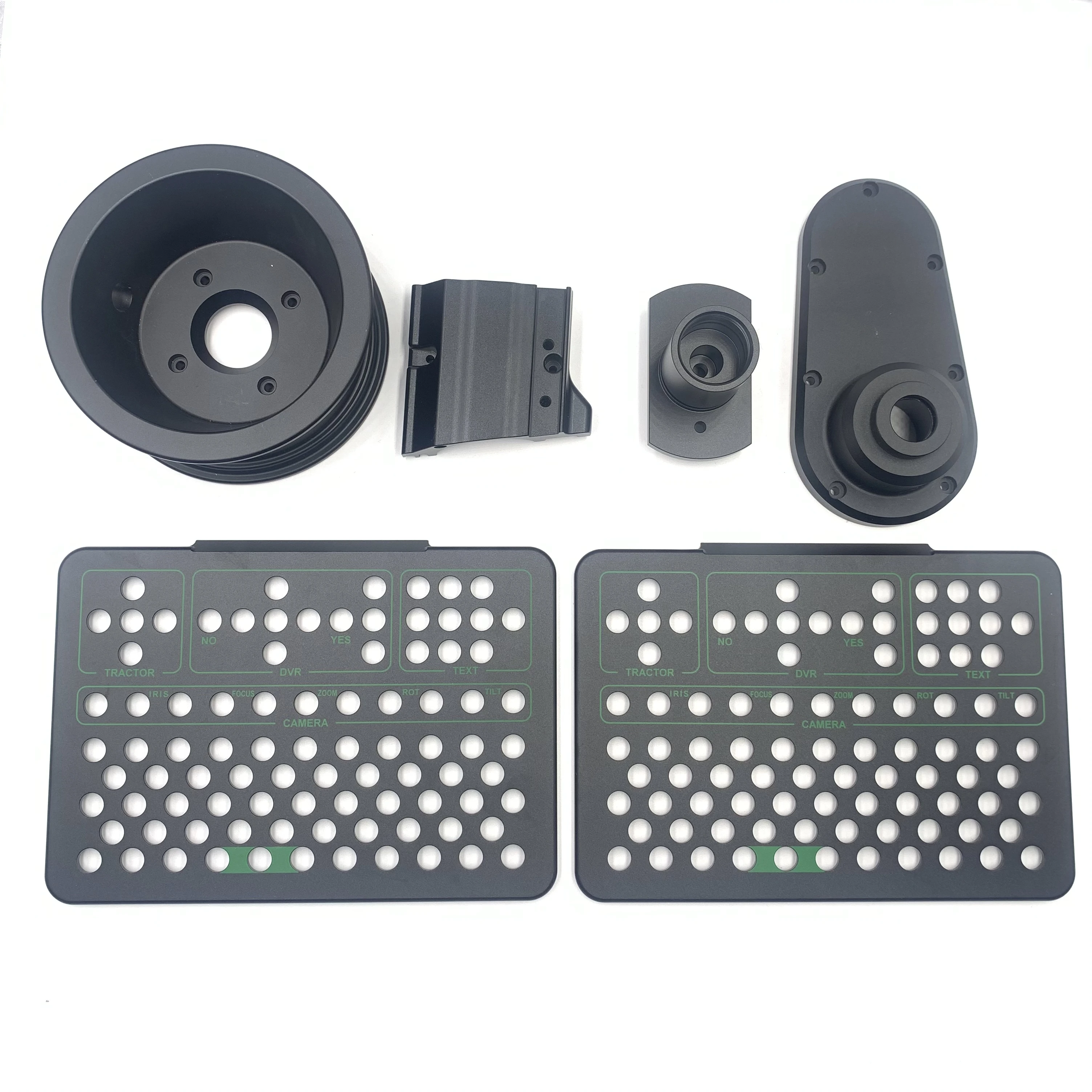 Custom Machining Manufacturer CNC Aluminum Product CNC Parts With Black Anodized Machining Service