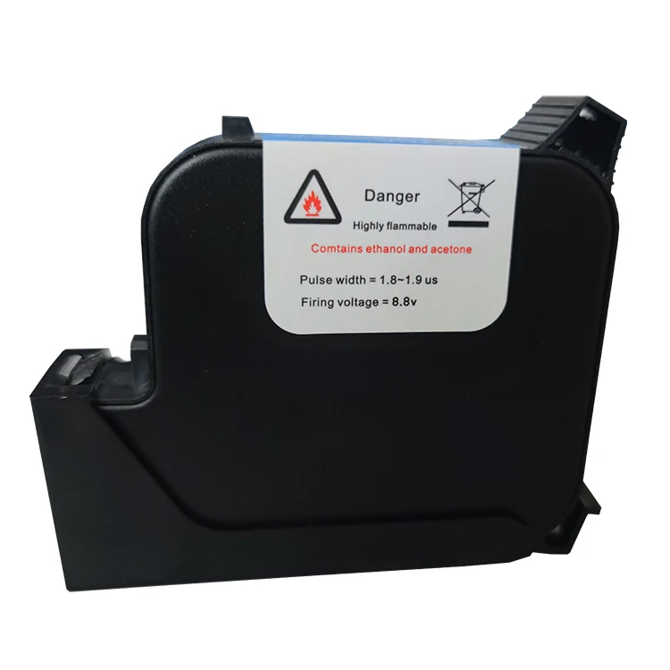 42ml 12.7mm Black water based ink cartridge for Thermal TIJ inkjet printer