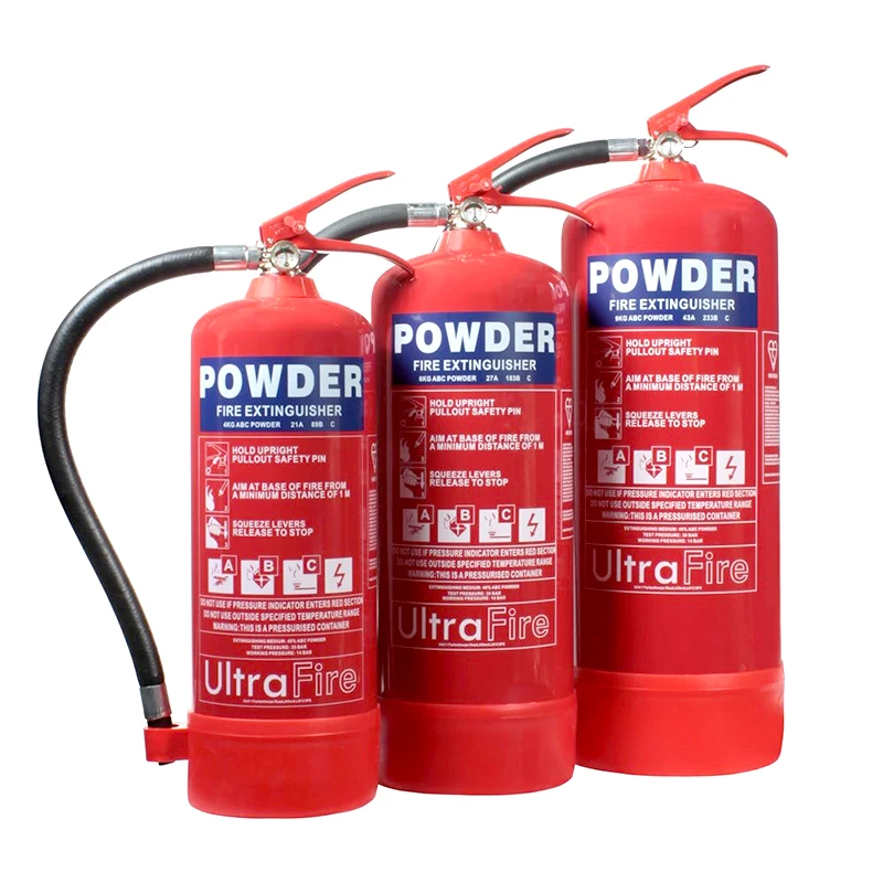 CE 6KG 40% 50% ABC Dry Powder Fire Extinguisher Extincteur