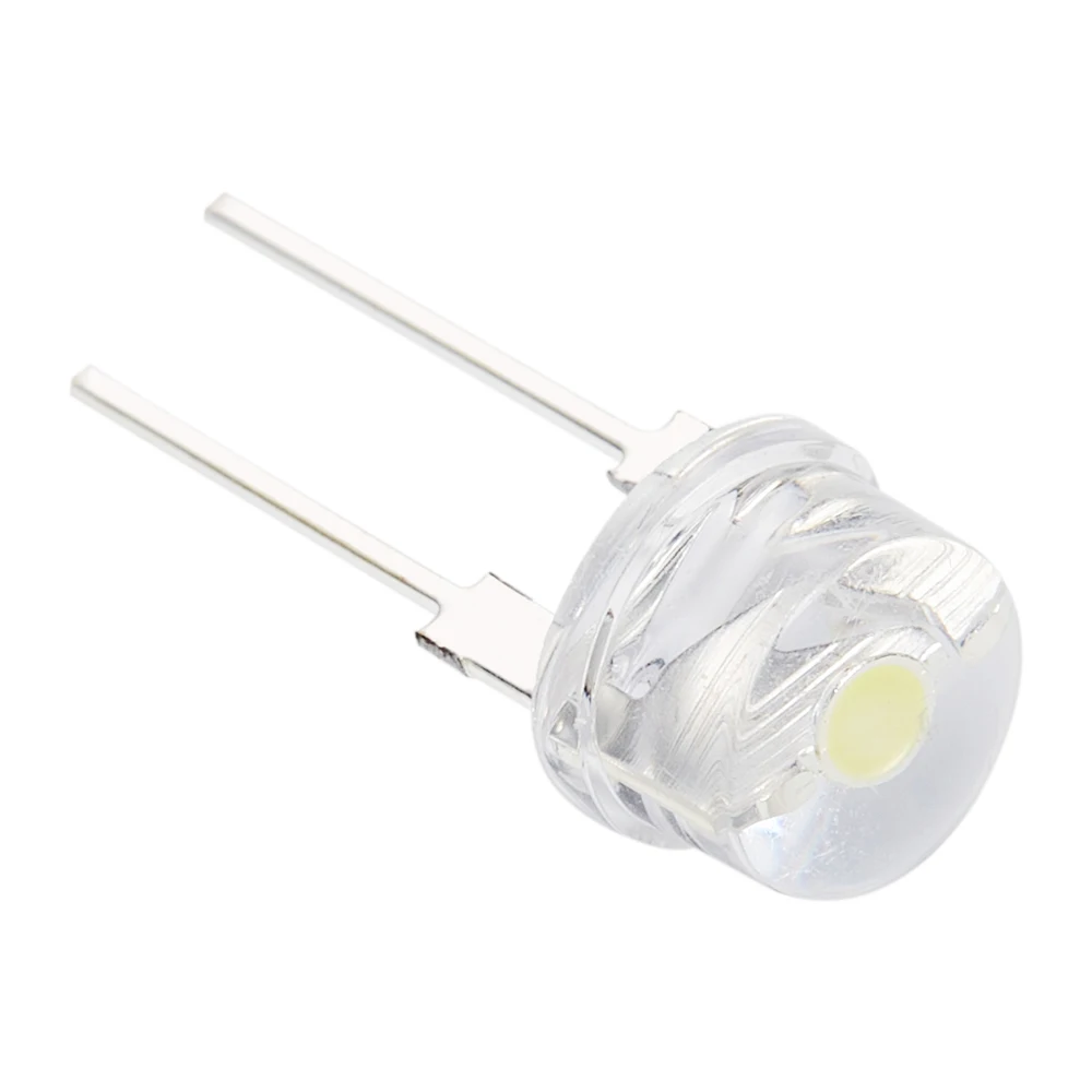 VanFun Factory 8mm 5mm RGB LED Diode Lamp Bulb Round Shape With 2 Pin 3V Input Voltage
