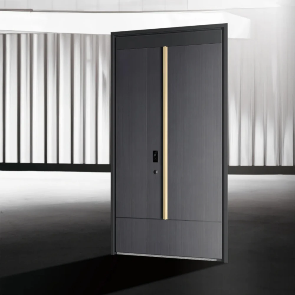 Intelligent Fingerprint Lock Entrance Door,Safe and Practical
