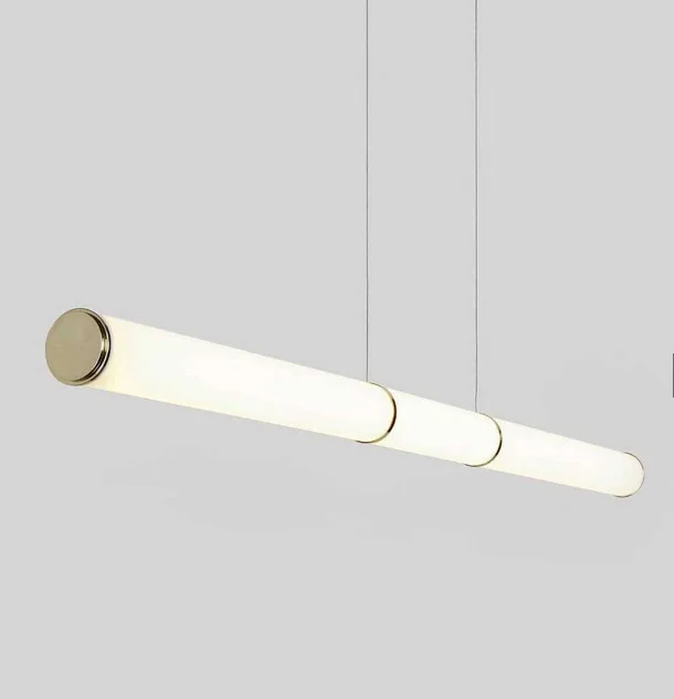 New Arrival 1.2m Opal White Acrylic Tube Led Linear Pendant Light