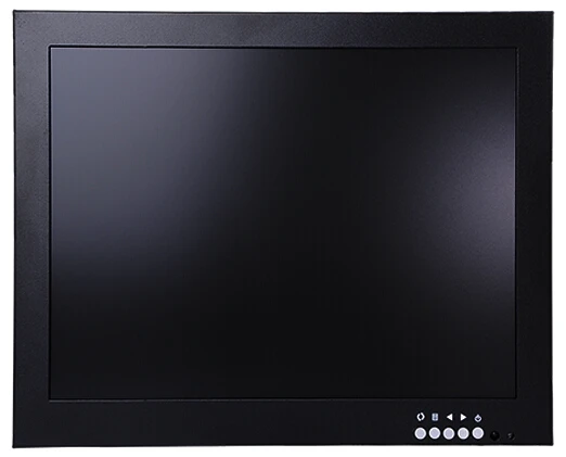 
12 inch bnc input lcd cctv monitor with black and white color optional 