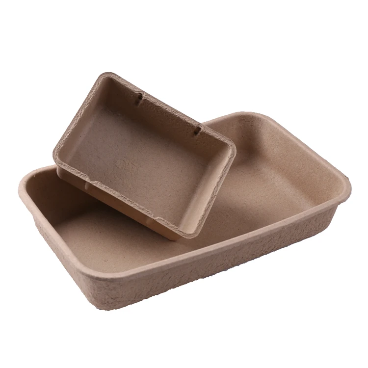 H15-Paper Pulp Molded Disposable Cat Litter Tray