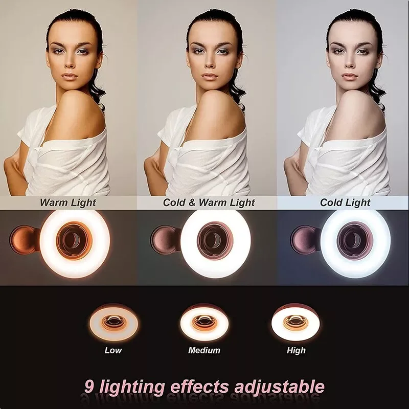 Shopify Choice LED Lash Lens 15X Macro Lens With Light for Eyelash Diamond Photography