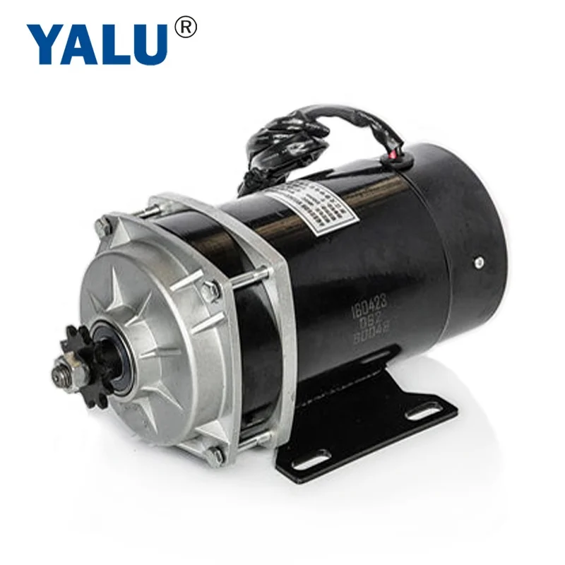 MY1122ZXF 650W 24V 36V 48V Electric Mobility Scooter Dirt Bike Power Chair Parts Driver Geared Brush DC Motor for E-tricycle