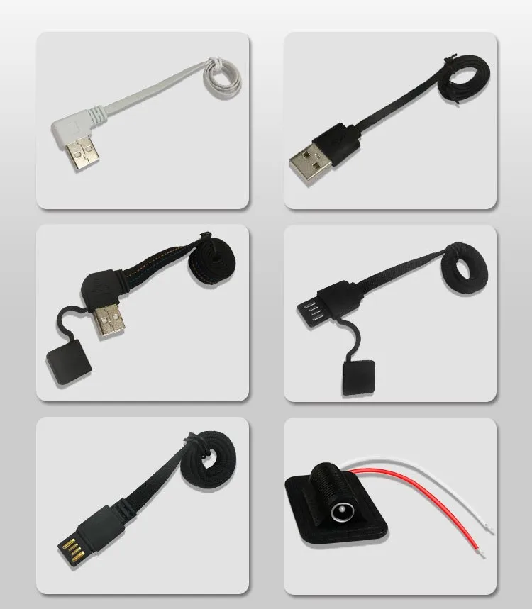 Temperature control for heating system wire connector USB intelligent temperature control silicone waterproof intelligent switch