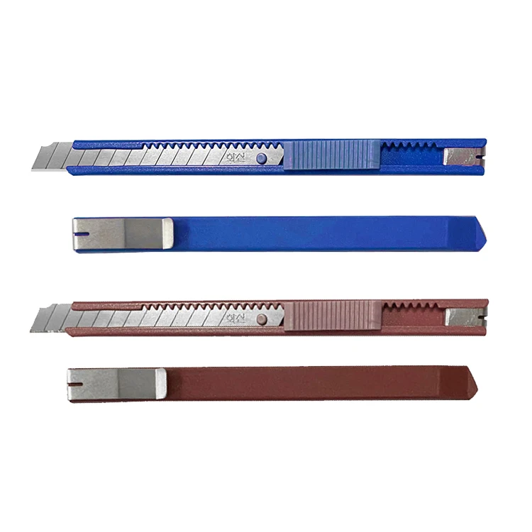 Free sample 9mm wallpaper cutter mini stationary knife