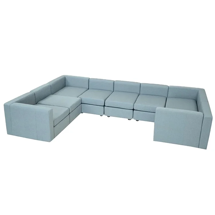 Linen Fabric And New Couches Free Collocation 8339 Arbitrary Sofa Modern Design Living Room Furniture Suitable For Relax