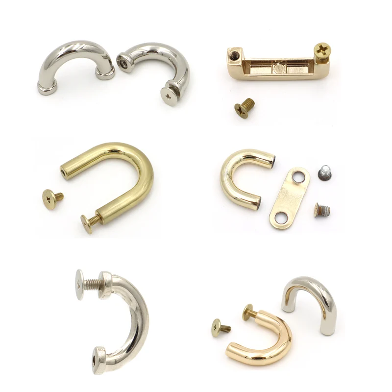 Wholesale Bag Accessories Metal Arch Bridge Fittings Metal Strap Handle For Bag Accessories