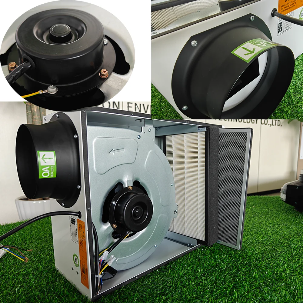 Modern and Traditional Air Ventilation System for Basement for Hotels Bedrooms Living Rooms Villas