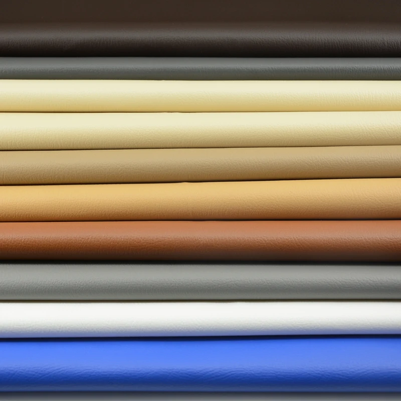 Pvc Faux Leather Fabrics for Car Seat Cover Interior Uphlostery or Sofa Furniture