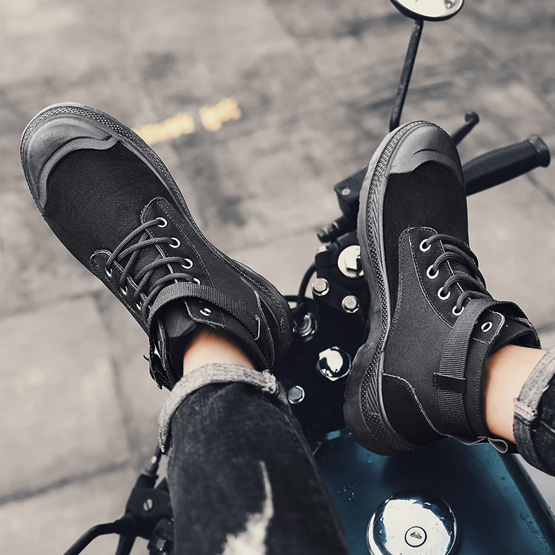 Brand New Custom Fancy Canvas Sneaker Cowboy Boots For Men Waterproof