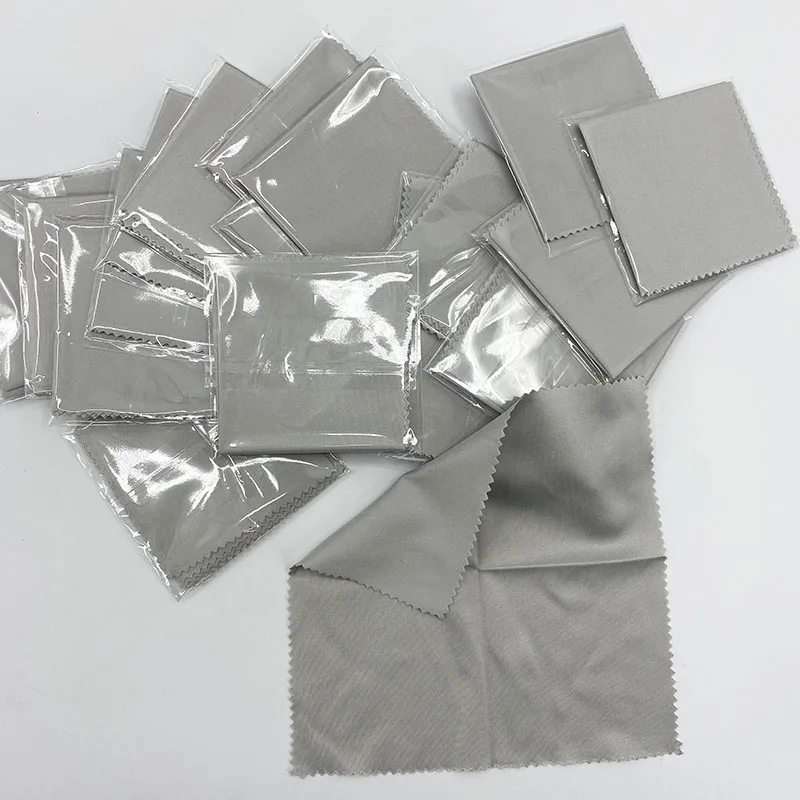 Custom Logo Wholesale Microfiber watch box Watch Cleaning Cloth