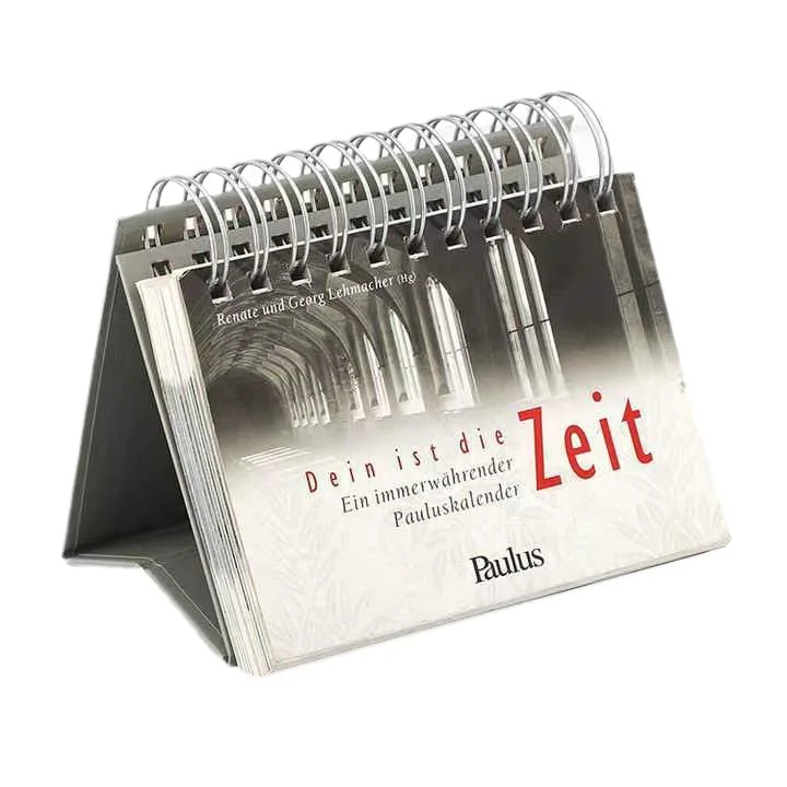 2025 Personalized Special Custom Printed Spiral Office Desk Calendar